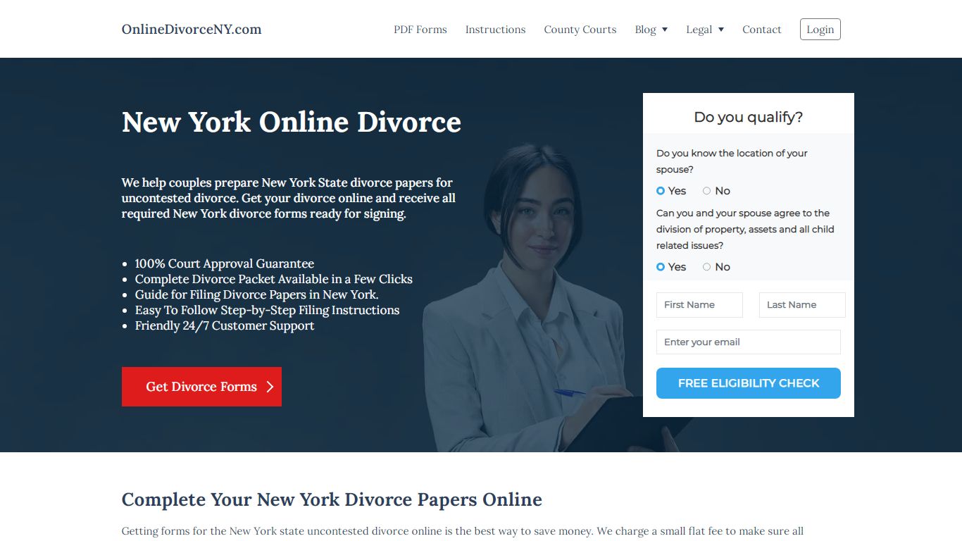 New York Online Divorce: Affordable & Simple Divorce in NY