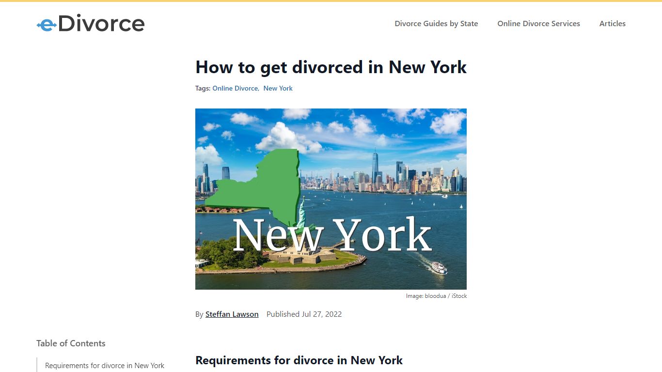 New York Divorce How-to Guide - eDivorce